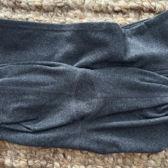 Lululemon Wunder Under High Rise Leggings – Heathered Black, Size 6 - Picture 5 of 6